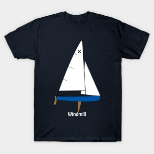 Windmill Sailboat T-Shirt